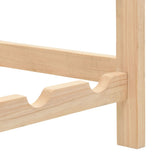 NNEVL Wine Rack Cedar Wood 57.5x28x102 cm