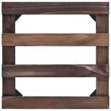 NNEVL Plant Rollers 4 pcs Cedar Wood 25x25 cm
