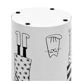 NNEVL Umbrella Stand Women Steel White