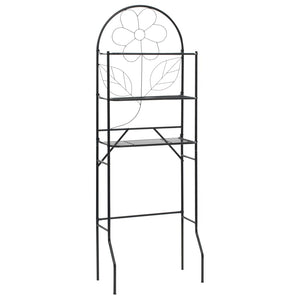NNEVL Toilet Rack Black 60x33x174 cm