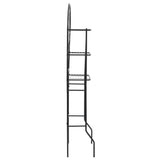 NNEVL Toilet Rack Black 60x33x174 cm