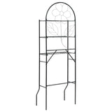 NNEVL Toilet Rack Black 60x33x174 cm