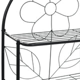 NNEVL Toilet Rack Black 60x33x174 cm