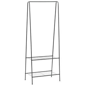 NNEVL Clothes Rack 59x35x150 cm Black