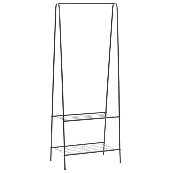 NNEVL Clothes Rack 59x35x150 cm Black
