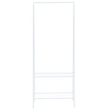 NNEVL Clothes Rack 59x35x150 cm White