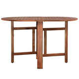 NNEVL Garden Table 120x70x74 cm Solid Acacia Wood