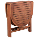 NNEVL Garden Table 120x70x74 cm Solid Acacia Wood