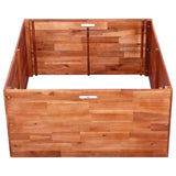NNEVL Garden Raised Bed Acacia Wood 100x100x50 cm