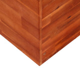 NNEVL Garden Raised Bed Acacia Wood 100x100x50 cm