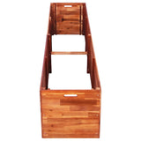 NNEVL Garden Raised Bed Acacia Wood 200x50x50 cm