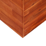 NNEVL Garden Raised Bed Acacia Wood 200x50x50 cm