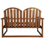 NNEVL Garden Bench 110 cm Solid Acacia Wood
