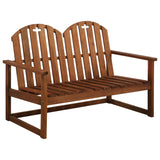 NNEVL 4 Piece Outdoor Lounge Set Solid Acacia Wood