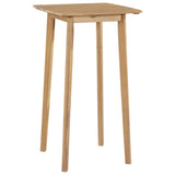NNEVL Bar Table 60x60x105 cm Solid Acacia Wood