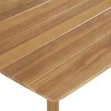 NNEVL Bar Table 60x60x105 cm Solid Acacia Wood