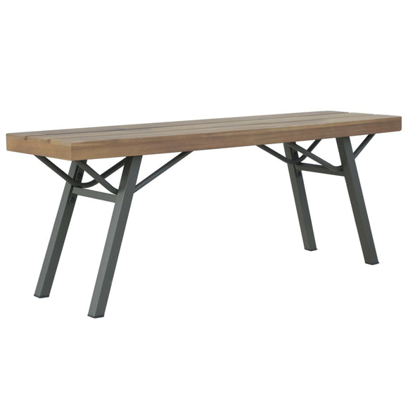 NNEVL Garden Bench 120 cm Solid Acacia Wood