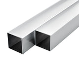 NNEVL 6 pcs Aluminium Tubes Square Box Section 1m 30x30x2mm