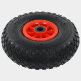 NNEVL Sack Truck Wheels 2 pcs Rubber 3.00-4