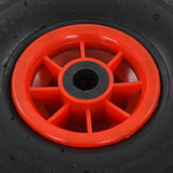 NNEVL Sack Truck Wheels 2 pcs Rubber 3.00-4