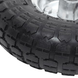 NNEVL Sack Truck Wheels 4 pcs Rubber 4.10/3.50-4