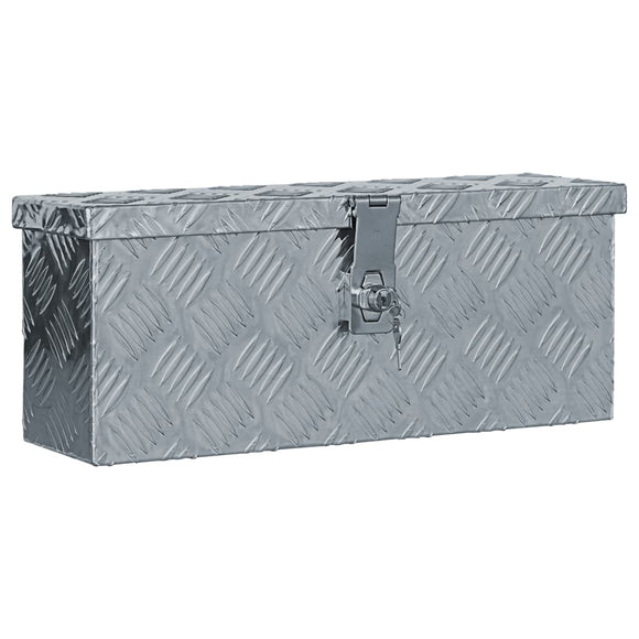NNEVL Aluminium Box 48.5x14x20 cm Silver