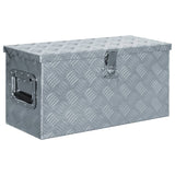 NNEVL Aluminium Box 61.5x26.5x30 cm Silver