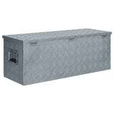 NNEVL Aluminium Box 110.5x38.5x40 cm Silver