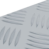 NNEVL Aluminium Box 110.5x38.5x40 cm Silver