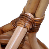 NNEVL Outdoor Chair Natural Rattan Brown