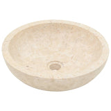 NNEVL Sink 40x12 cm Marble Cream
