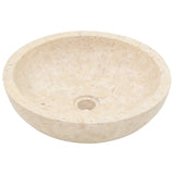 NNEVL Sink 40x12 cm Marble Cream