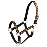 NNEVL Head Collars 2 pcs for Horse Nylon Size Cob Black