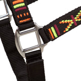 NNEVL Head Collars 2 pcs for Horse Nylon Size Cob Black