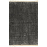 NNEVL Kilim Rug Cotton 120x180 cm Anthracite