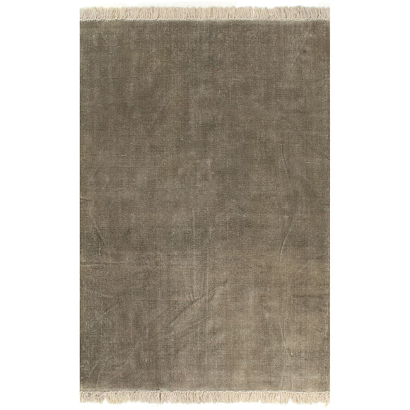 NNEVL Kilim Rug Cotton 120x180 cm Taupe