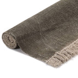 NNEVL Kilim Rug Cotton 120x180 cm Taupe