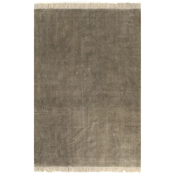 NNEVL Kilim Rug Cotton 160x230 cm Taupe