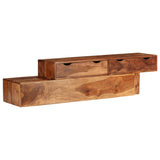 NNEVL TV Cabinet Brown 200x30x35 cm Solid Wood Sheesham