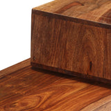 NNEVL TV Cabinet Brown 200x30x35 cm Solid Wood Sheesham