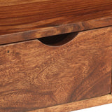 NNEVL TV Cabinet Brown 200x30x35 cm Solid Wood Sheesham