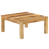 NNEVL Coffee Table 80x80x40 cm Solid Mango Wood