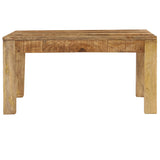 NNEVL Coffee Table 80x80x40 cm Solid Mango Wood