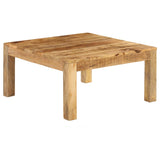 NNEVL Coffee Table 80x80x40 cm Solid Mango Wood