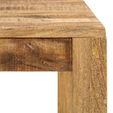 NNEVL Dining Table Solid Mango Wood 82x80x76 cm
