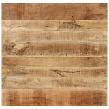 NNEVL Dining Table Solid Mango Wood 82x80x76 cm
