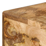 NNEVL Writing Desk with Drawers Solid Mango Wood 110x50x76 cm