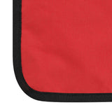 NNEVL Folding Beach Mats 2 pcs Steel and Fabric Red