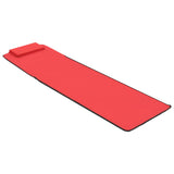 NNEVL Folding Beach Mats 2 pcs Steel and Fabric Red