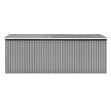 NNEVL Garden Shed 257x489x181 cm Metal Grey